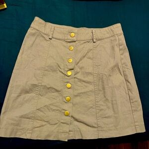 Grey PAPAYA size small skirt